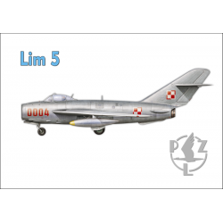 Magnes samolot Lim 5